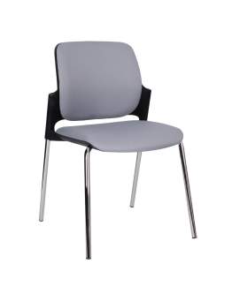 Krzesło Aspen 4L BT Tkanina Bondai BN05 Stelaż Chrome (2639) - OUTLET